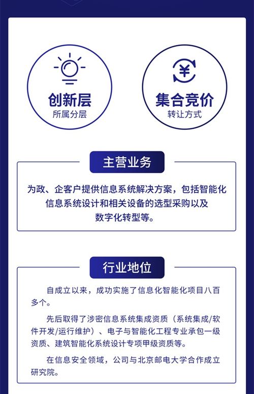 一圖讀懂漢鑫科技 主營信息系統集成，與華為、北郵等展開深度研發合作
